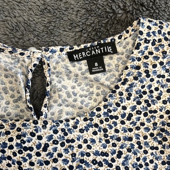 J crew printed tiered bell-sleeve top - Picture 4 of 11